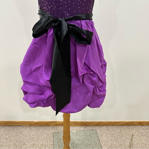 Purple Jessica McClintock Party Dress - Picture 6 of 11